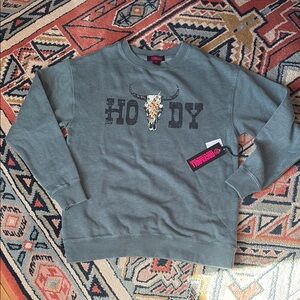 NWT Rock & Roll Denim Women’s Howdy Sweater